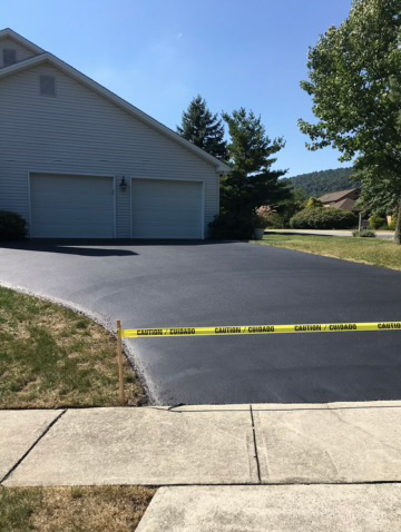 Sealcoating Asphalt Driveway